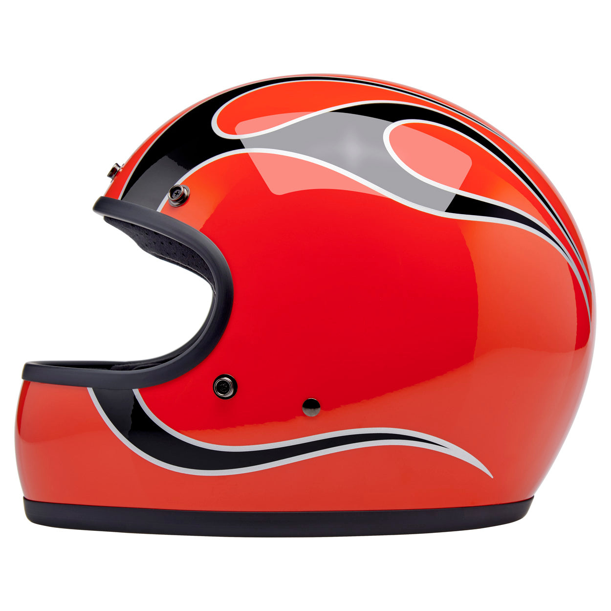Biltwell Gringo Competition Orange Flames