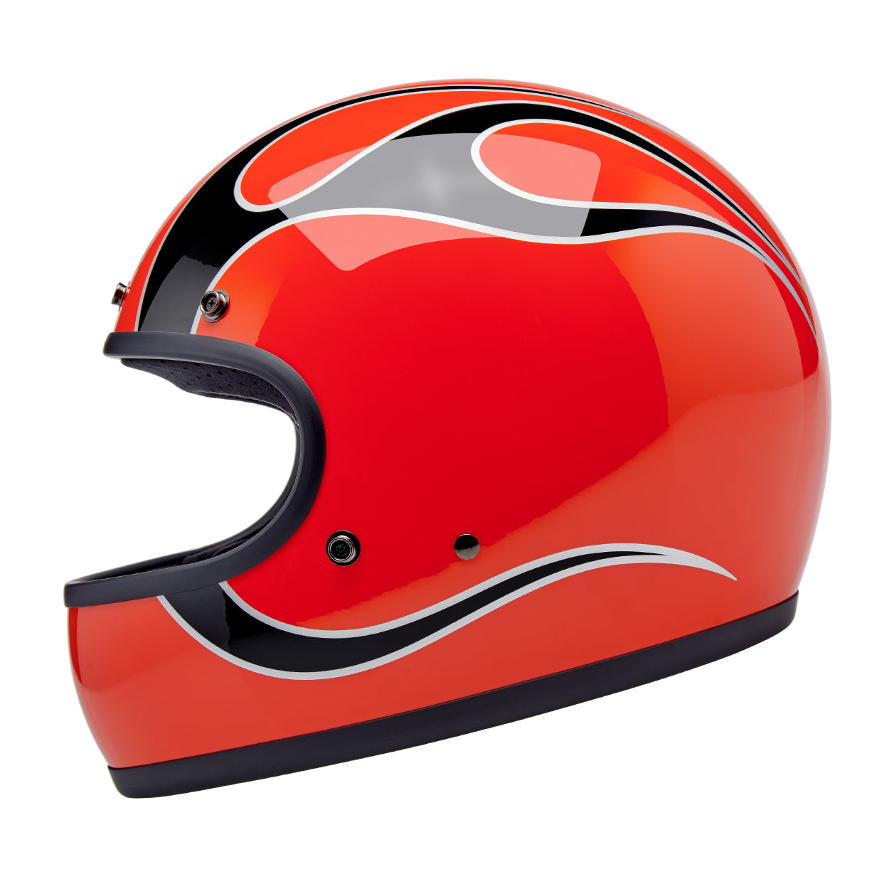 Biltwell Gringo Competition Orange Flames