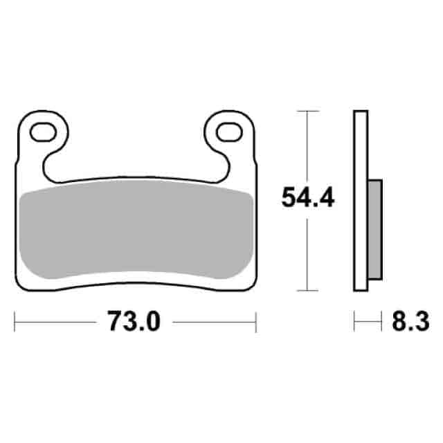 Balata Frontal / BMW R1250 GS