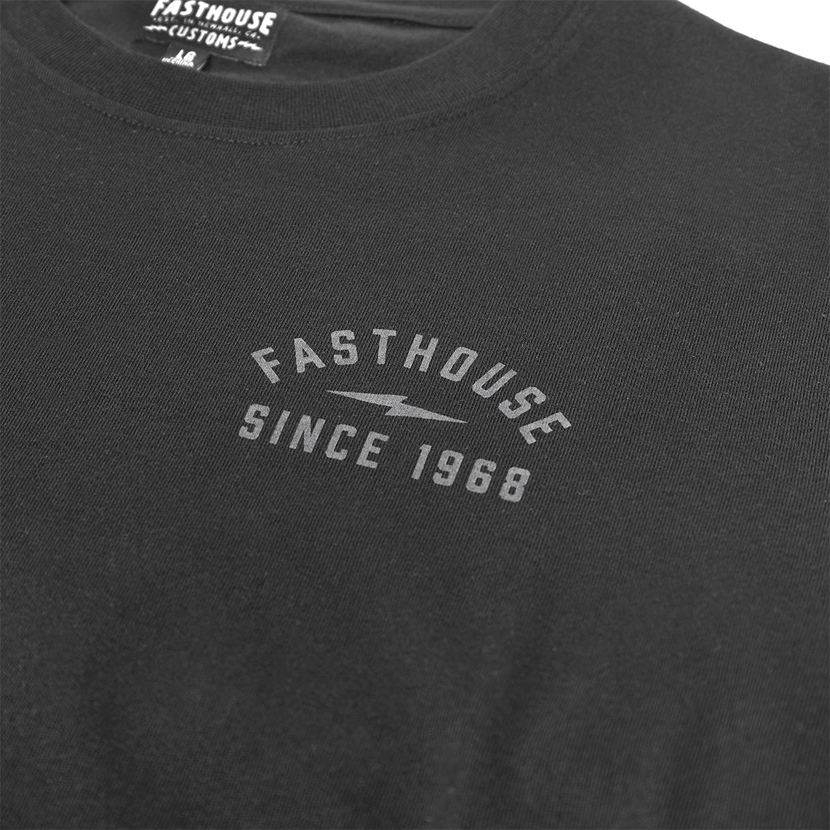 Blackout Yarn Dye Long Sleeve Tee | FASTHOUSE