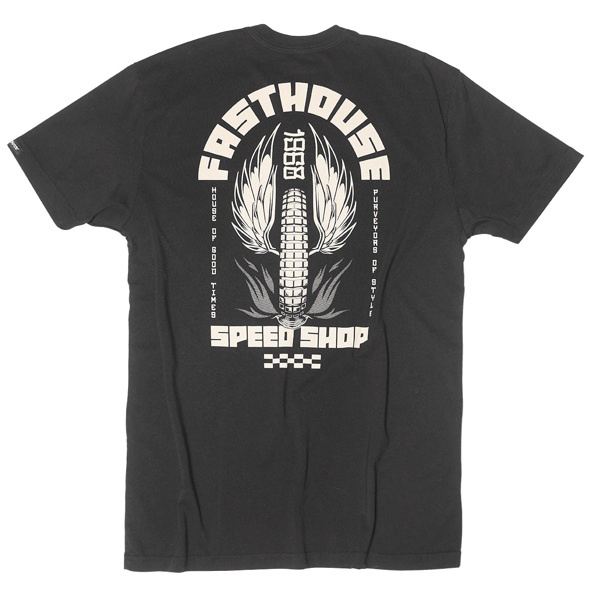 FASTHOUSE Iron Steed Tee - Black