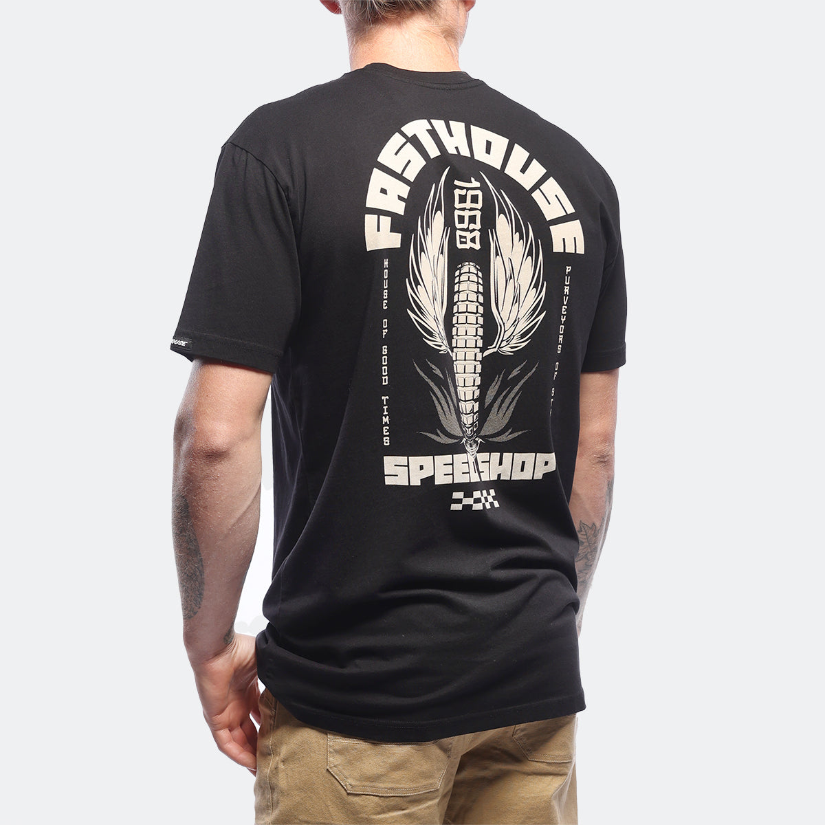 FASTHOUSE Iron Steed Tee - Black