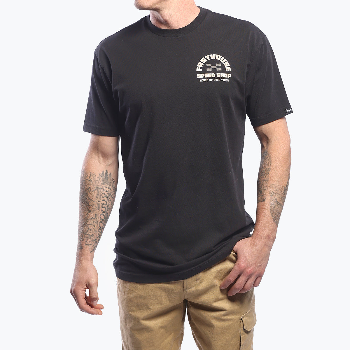 FASTHOUSE Iron Steed Tee - Black
