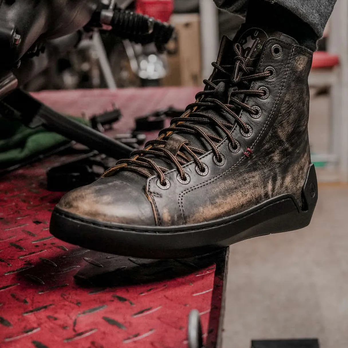 Tenis para moto Goose Umberto Luce