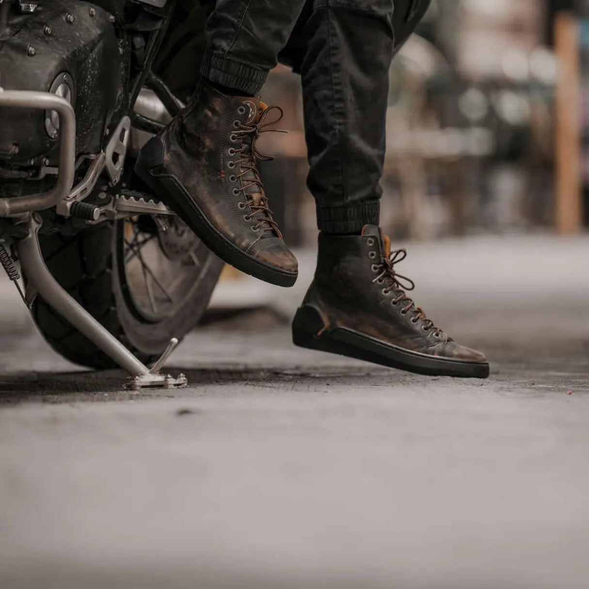 Tenis para moto Goose Umberto Luce