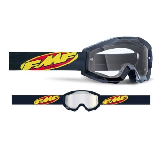 FMF — FMF Goggles Powercore - Black / Clear
