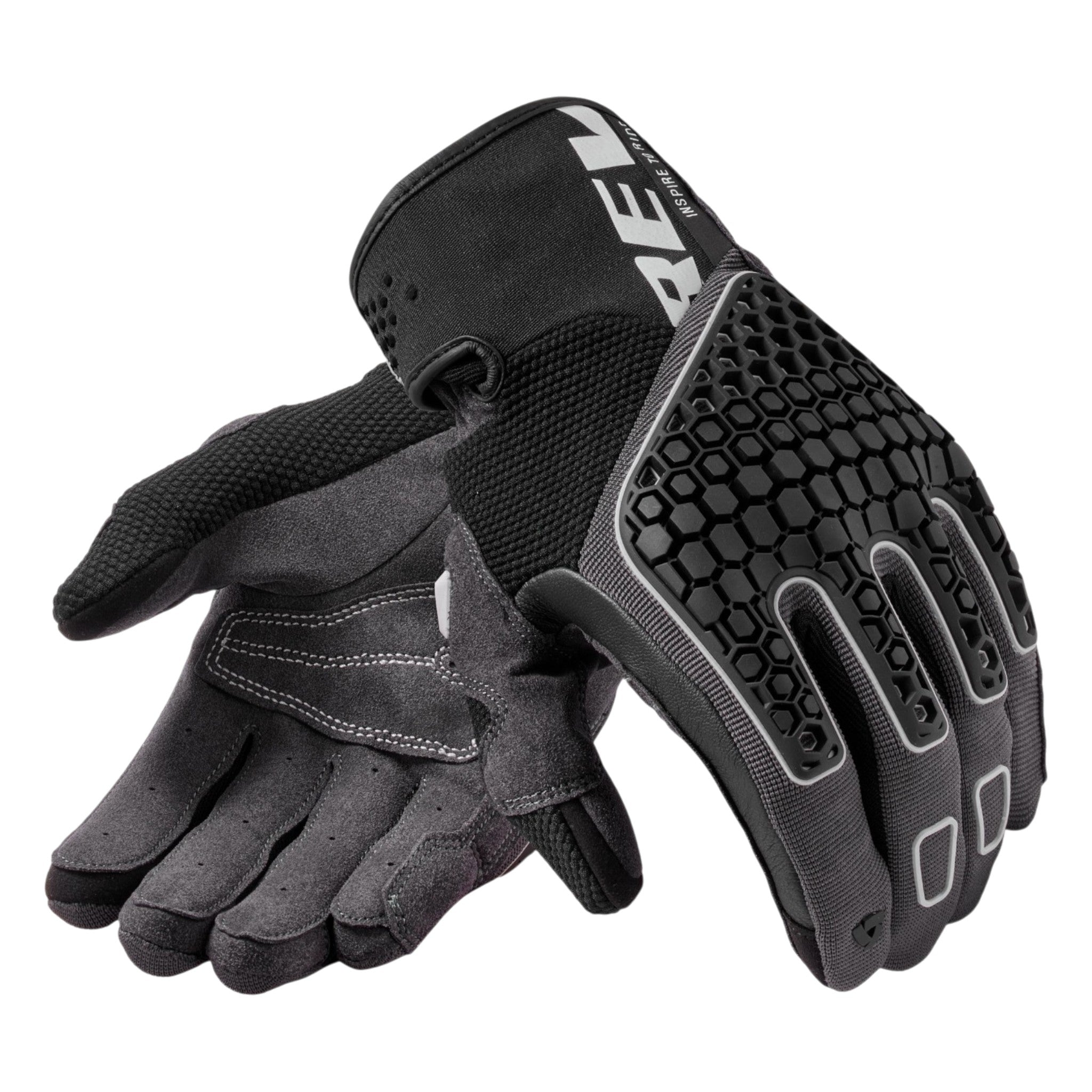 REV'IT! Mangrove 2 Black Grey Gloves