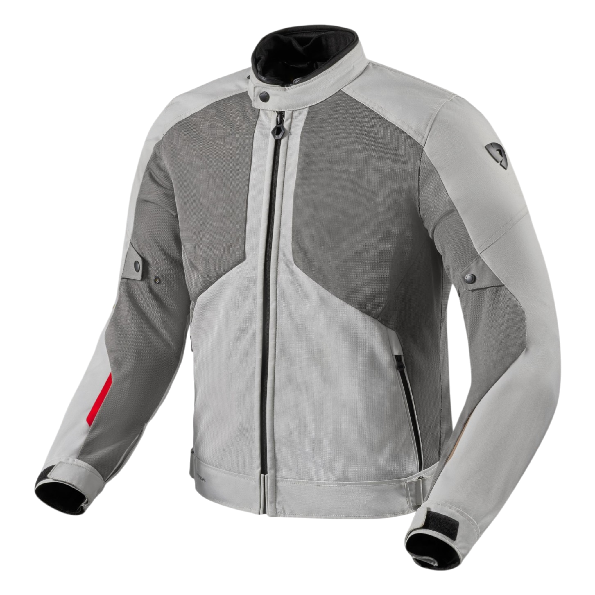 Rev'it Torque 3 H2O Jacket Light Grey-Red