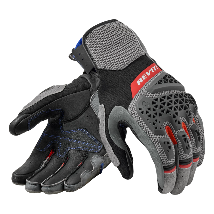 Rev’it  Sand 5 Gloves Grey Red de REV´IT! — vista 1