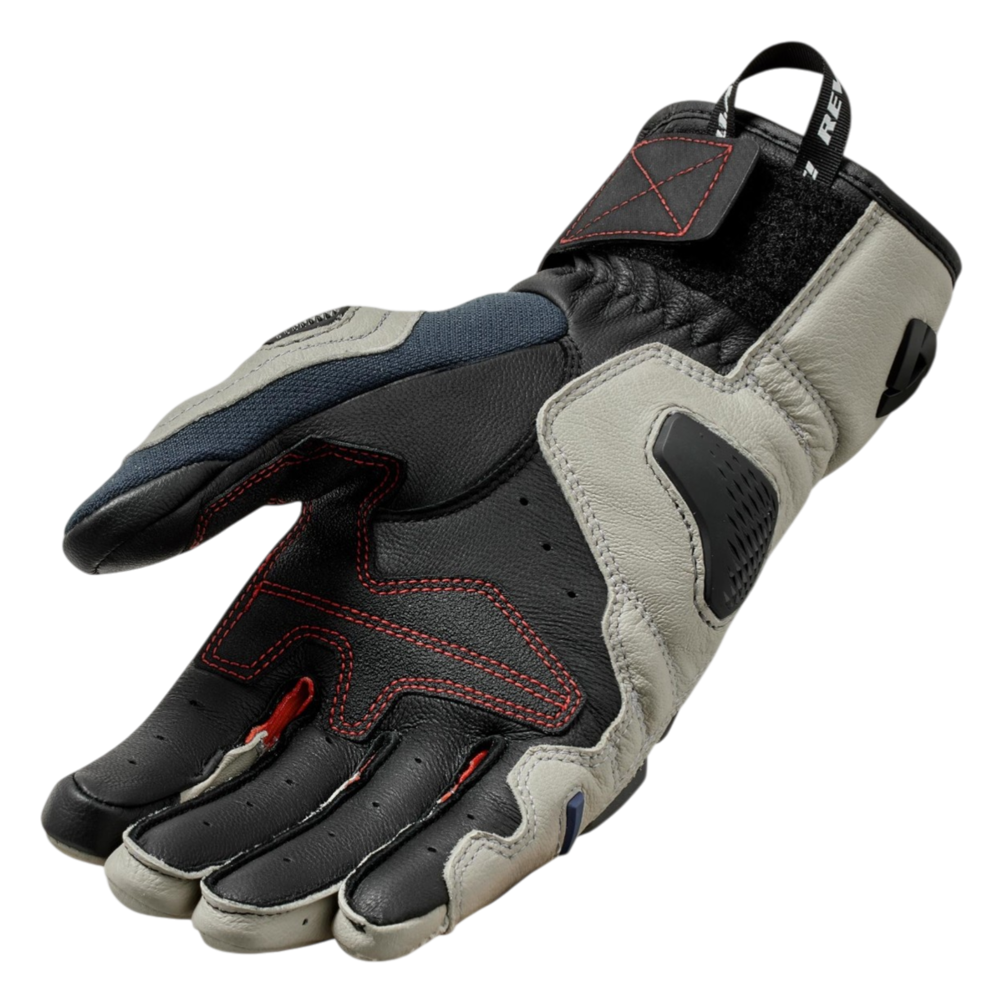Rev’it Gloves Sand 5 Silver-Red