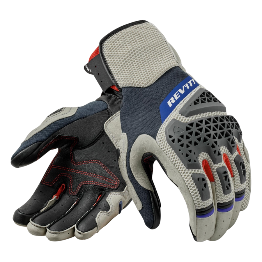 Rev’it Gloves Sand 5 Silver-Red de REV´IT! — vista 1