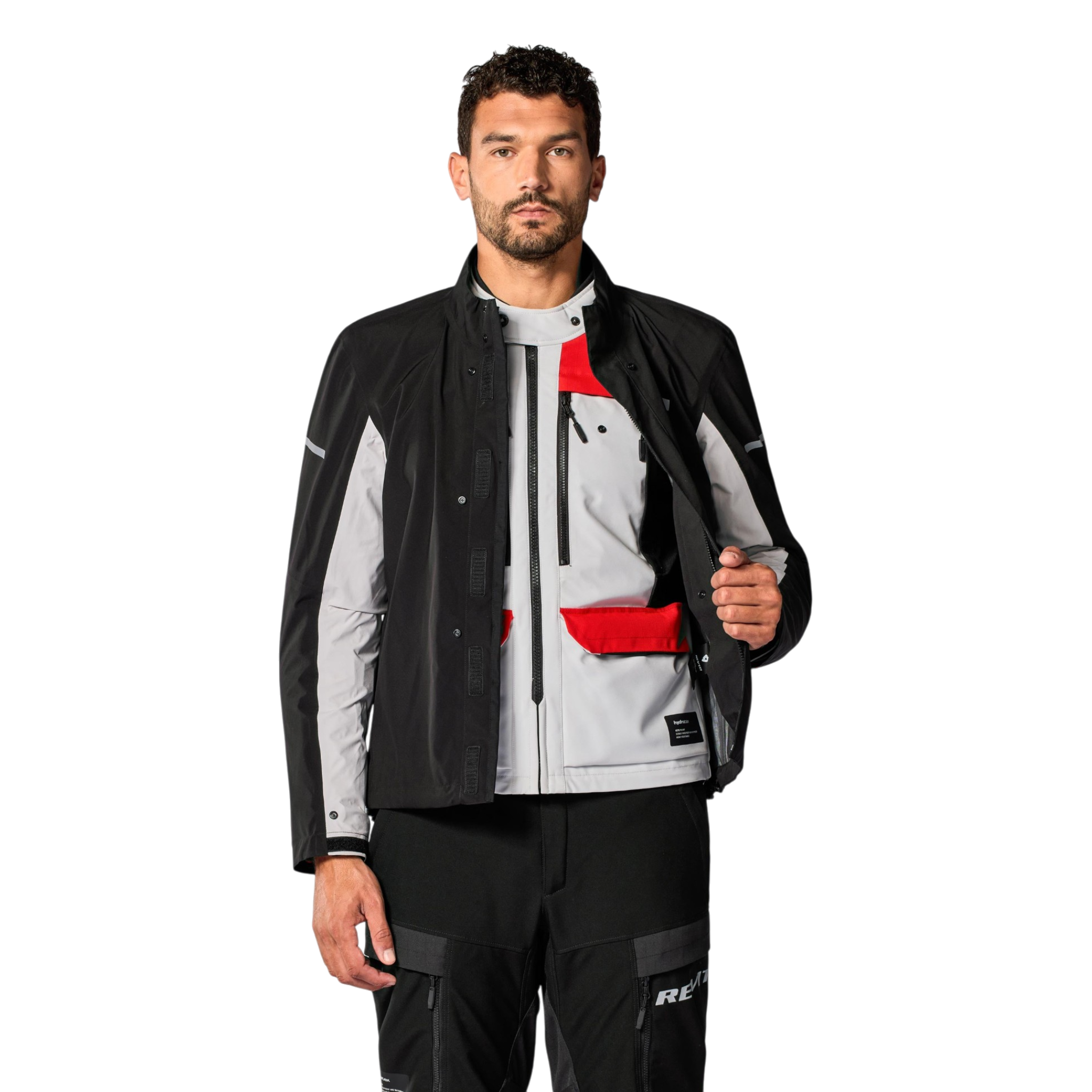 Rev'It! Offtrack 3 H2O Jacket Red / White