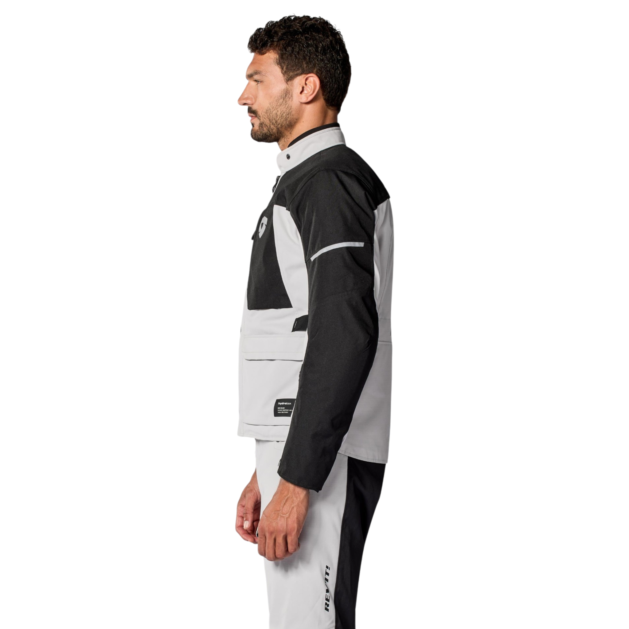 REV'IT! Convergent H2O – Silver Black