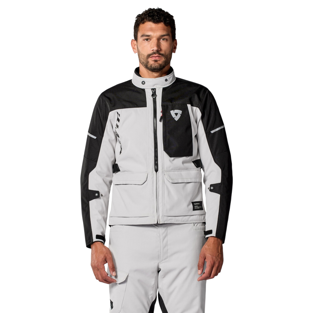 REV'IT! Convergent H2O – Silver Black