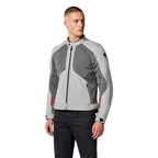 Rev'it Torque 3 H2O Jacket Light Grey-Red