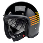 Biltwell Bonanza – Lightspeed Gloss Black / Orange / Yellow