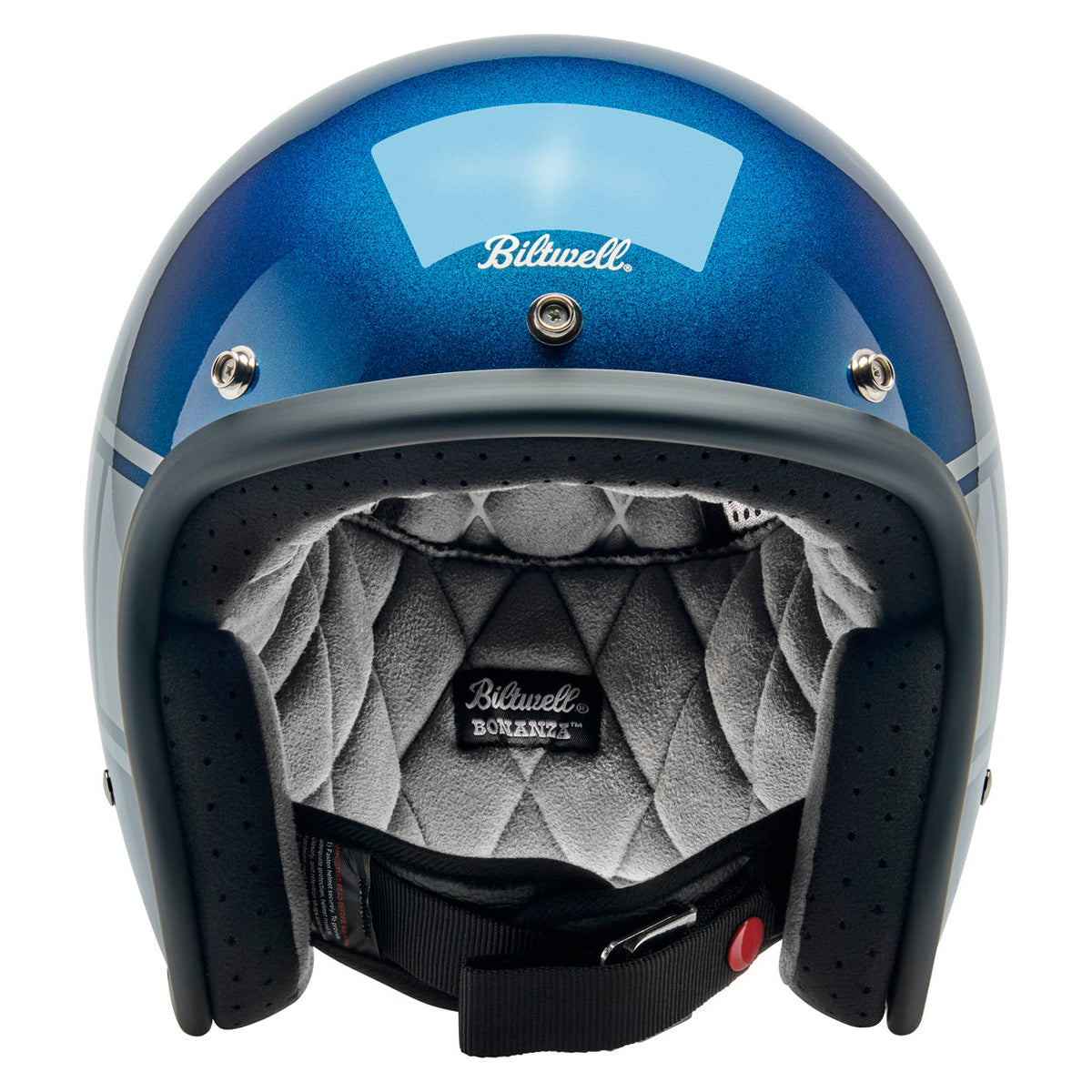 Biltwell Bonanza – Holeshot Metallic Blue / Silver de BILTWELL INC. — vista 4