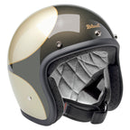 Biltwell Bonanza Metallic Charcoal / Champagne Scallop