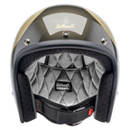 Biltwell Bonanza Metallic Charcoal / Champagne Scallop
