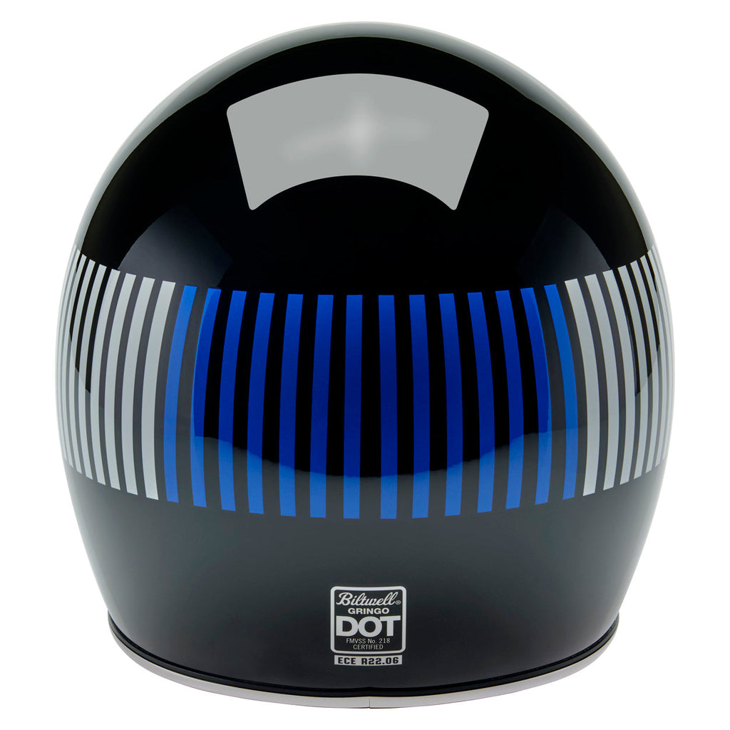 Biltwell Gringo – Raceflow Gloss Black / Red / White / Blue