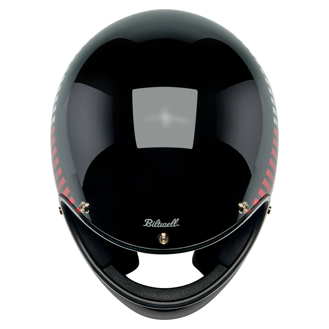 Biltwell Gringo – Raceflow Gloss Black / Red / White / Blue