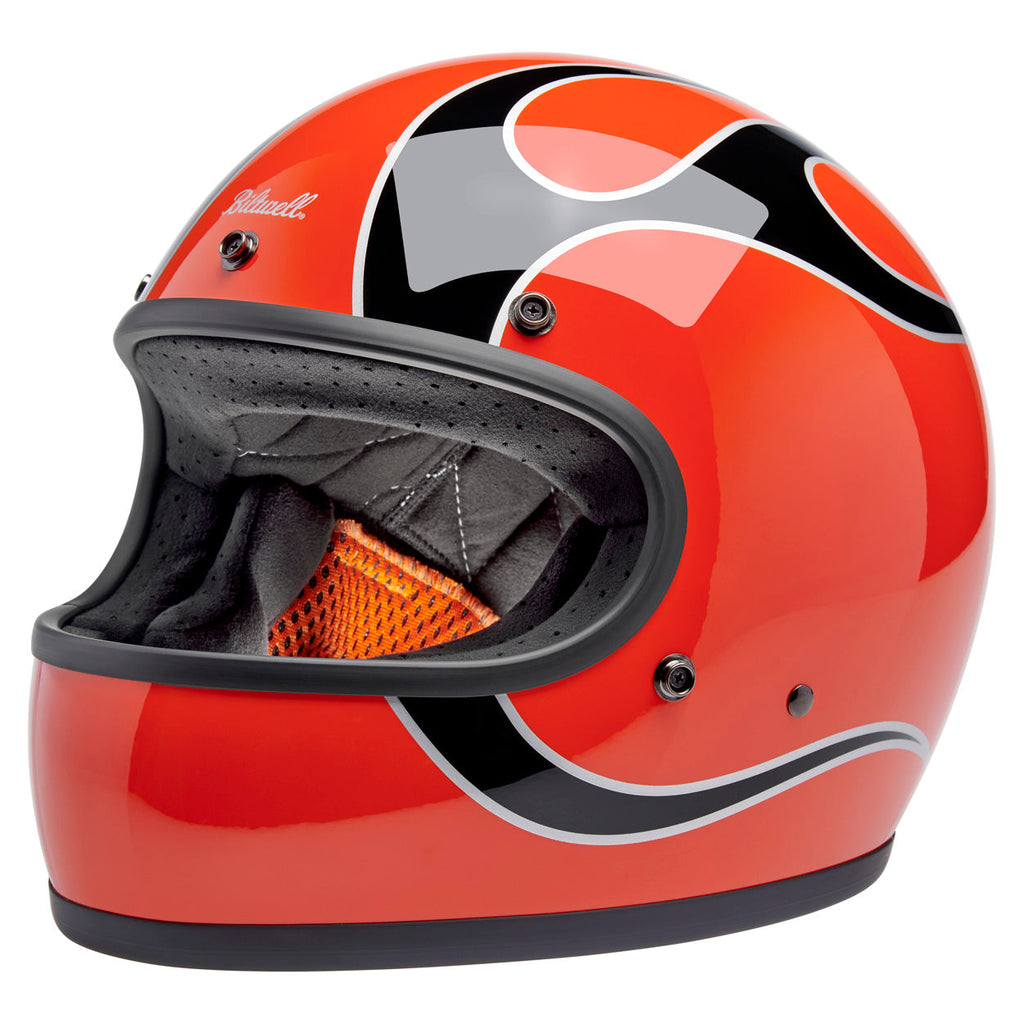 Biltwell Gringo Competition Orange Flames