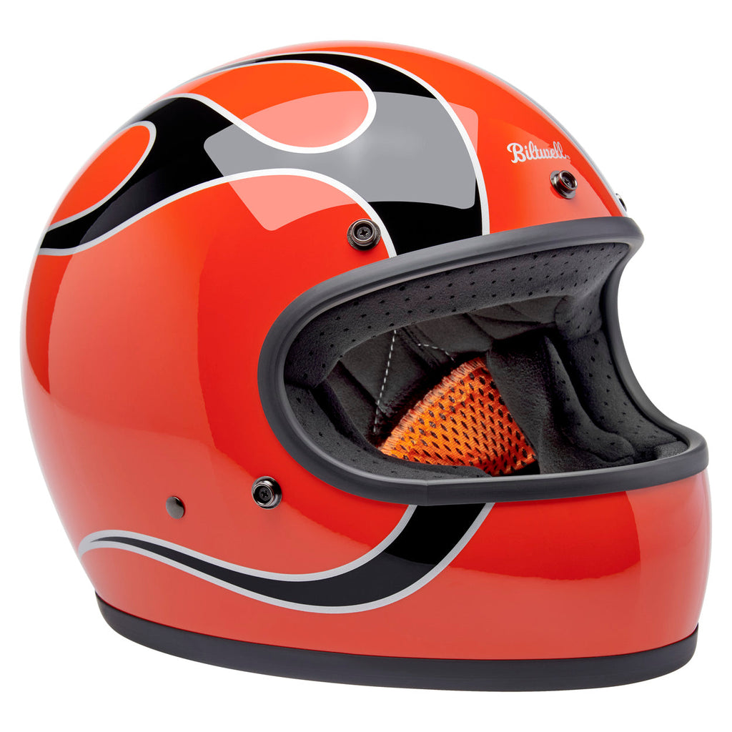 Biltwell Gringo Competition Orange Flames