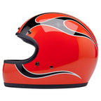 Biltwell Gringo Competition Orange Flames