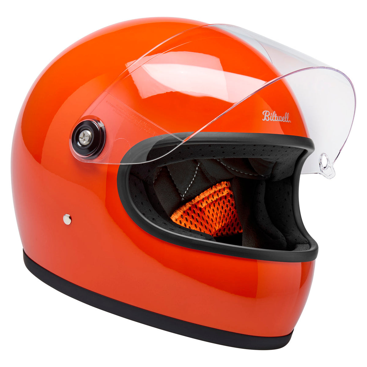 Biltwell Gringo S Helmet – Gloss Hazard Orange