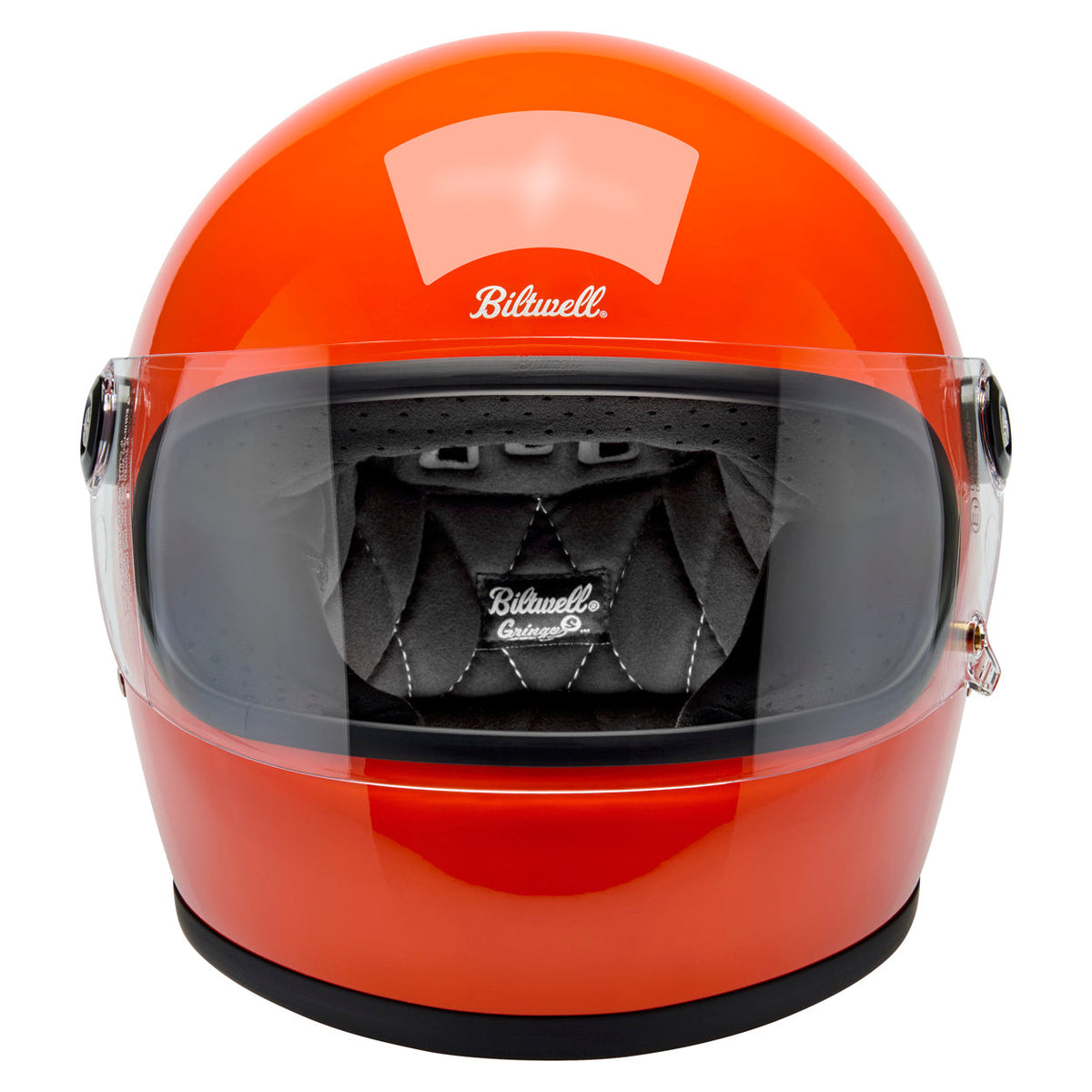 Biltwell Gringo S Helmet – Gloss Hazard Orange