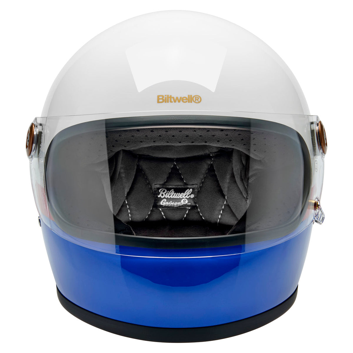 Biltwell Gringo - Apex Gloss White / Red / Blue de BILTWELL INC. — vista 5