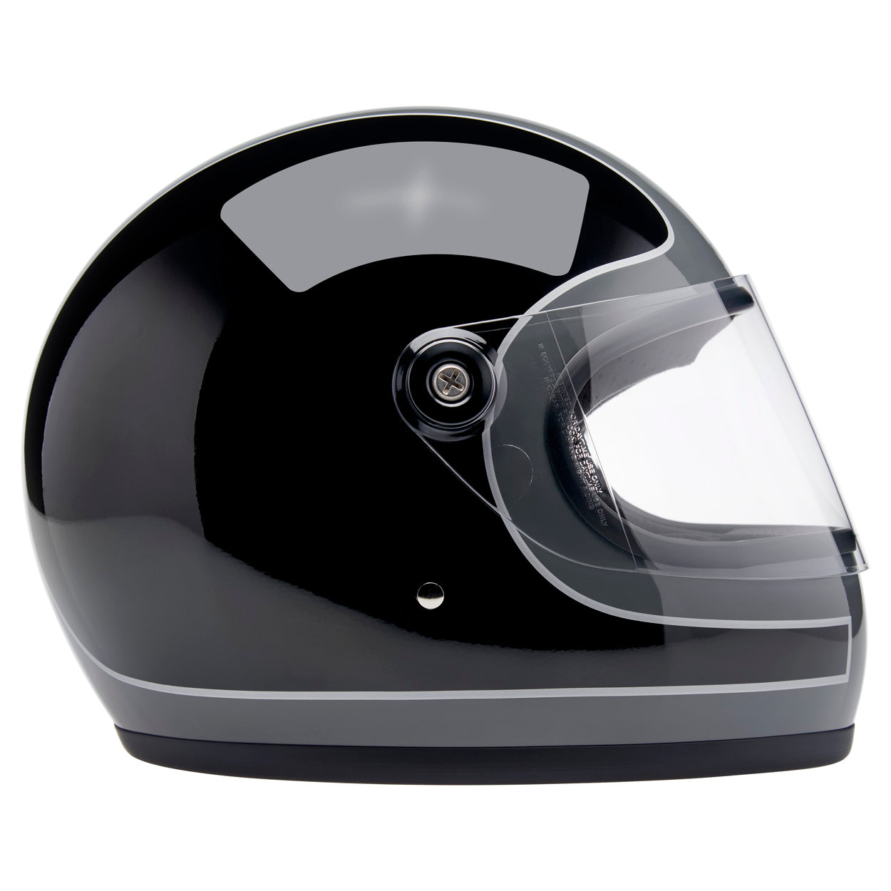 Biltwell Gringo S Gloss Storm Grey / Black Tracker