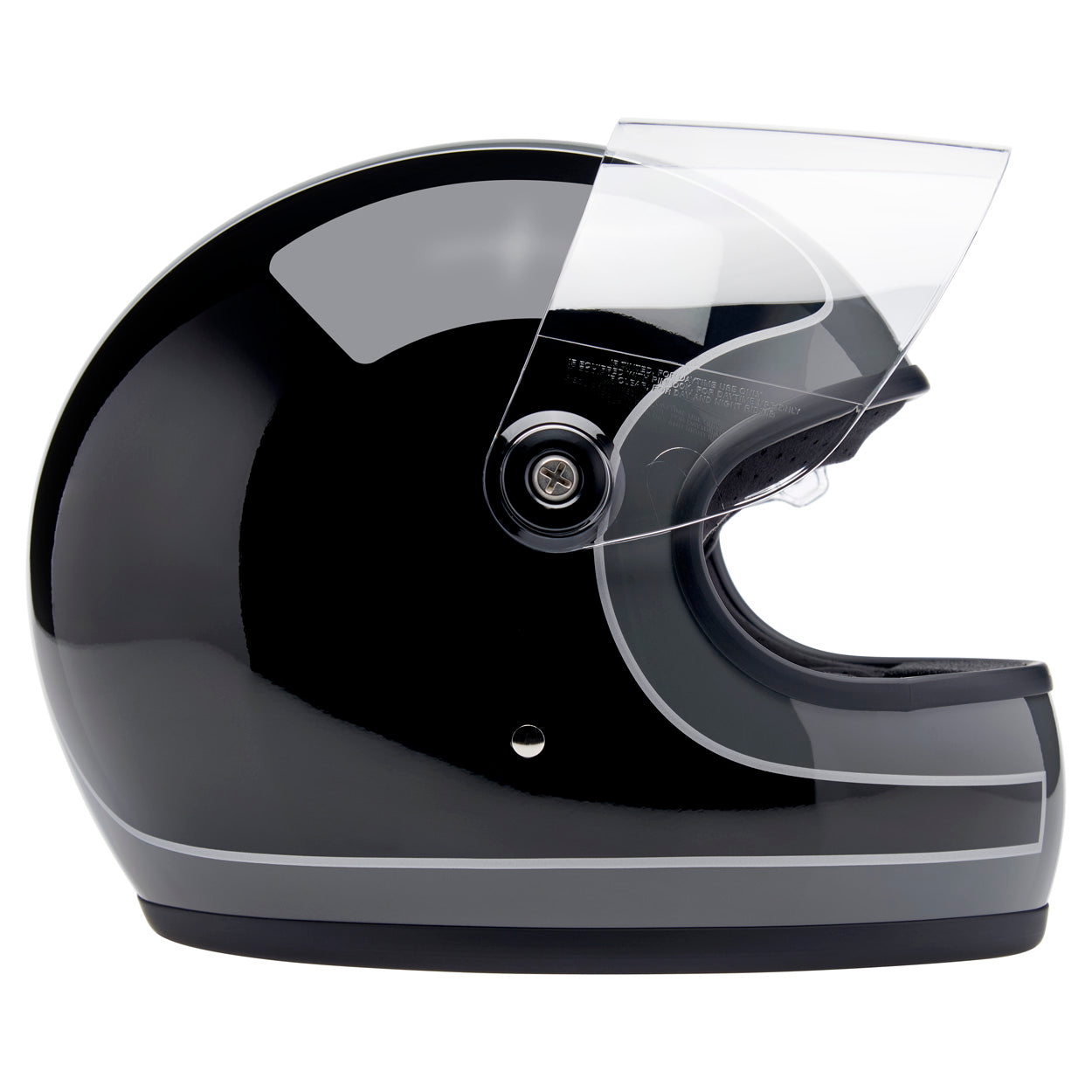 Biltwell Gringo S Gloss Storm Grey / Black Tracker