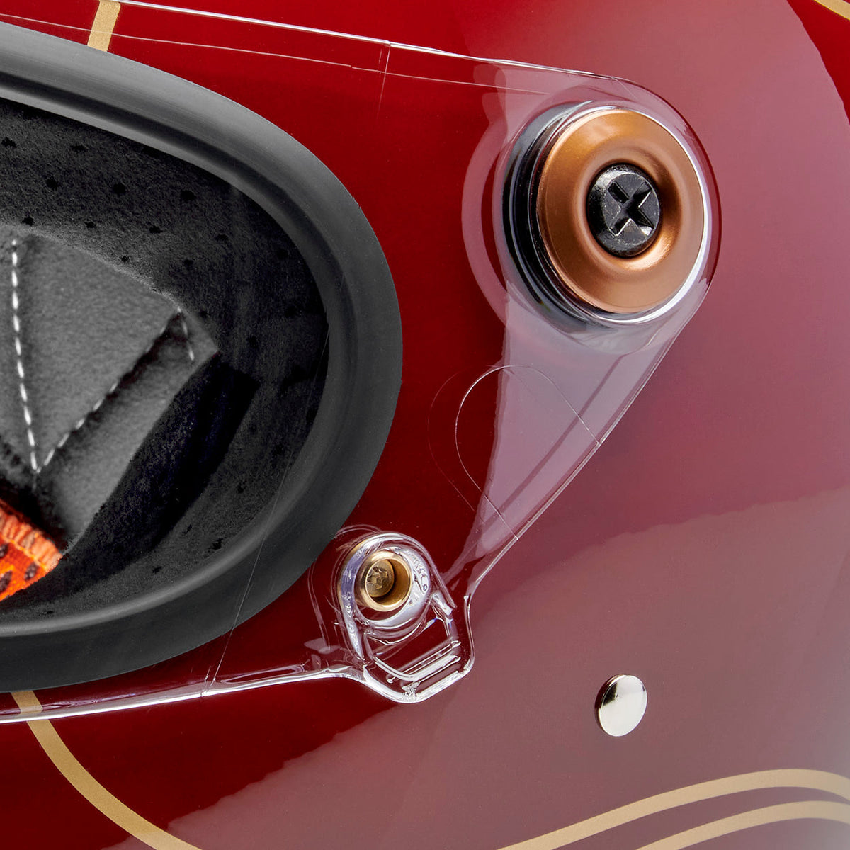 Biltwell Gringo S - Gloss Garnet Red Flames de BILTWELL INC. — vista 5