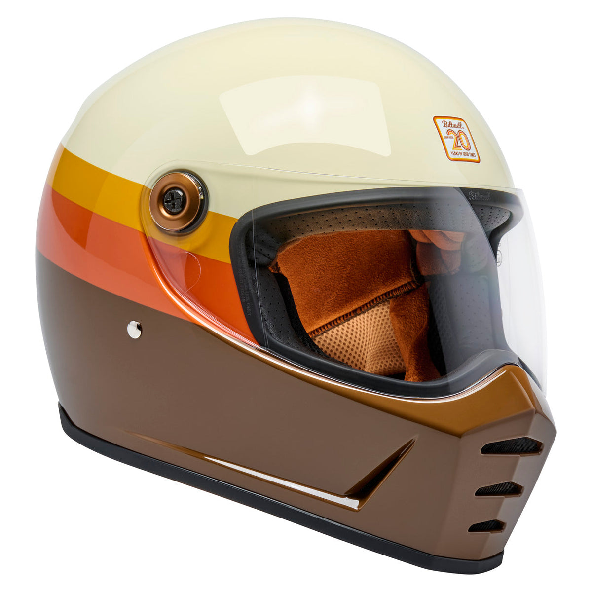 Biltwell Lane Splitter Helmet – 20th Anniversary de BILTWELL INC. — vista 2