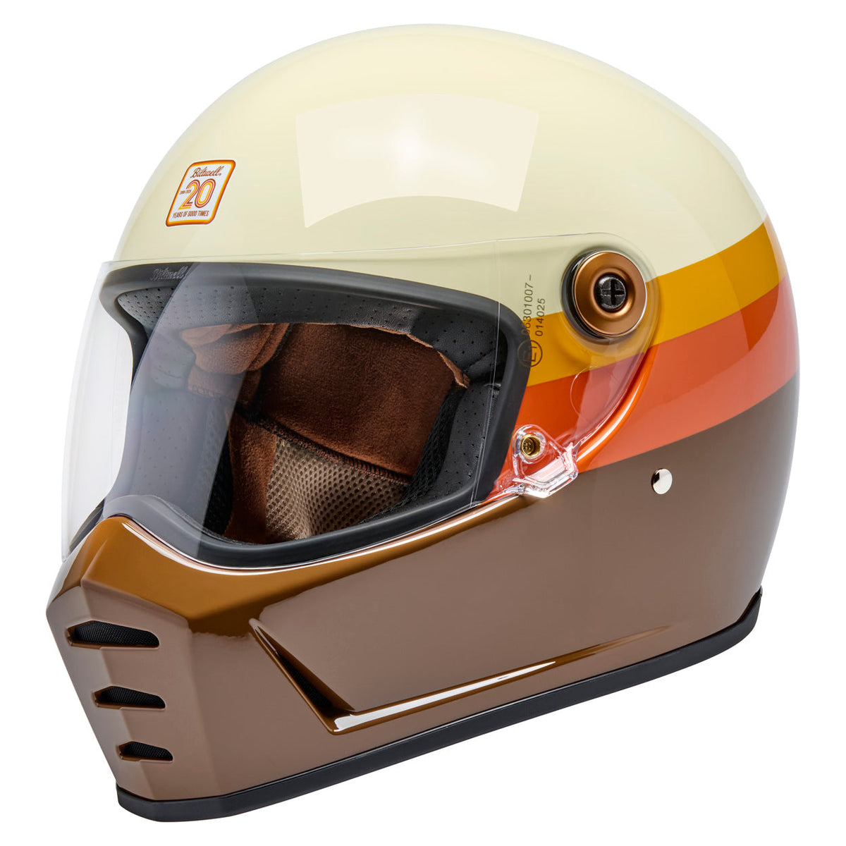Biltwell Lane Splitter Helmet – 20th Anniversary de BILTWELL INC. — vista 1