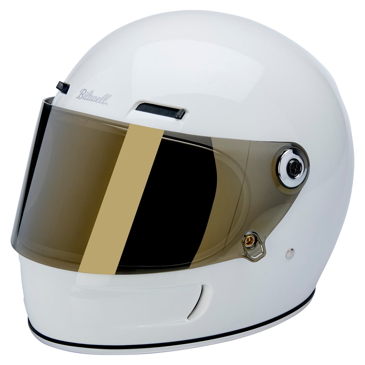 Biltwell Gringo S / SV ECE 22.06 Shield - Gold Mirror