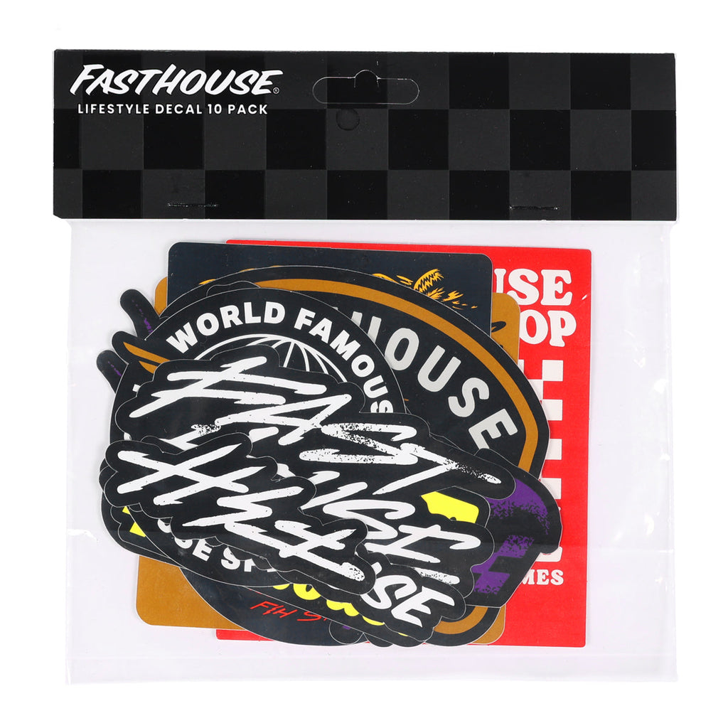 FASTHOUSE Summer 25 Decal - 10 Pack