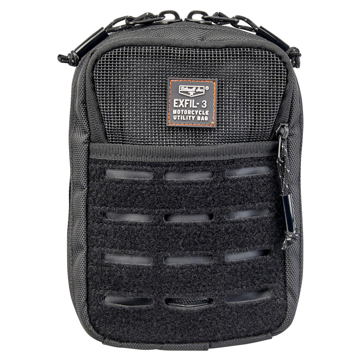 Biltwell EXFIL-3 2.0 Bag – Black de BILTWELL INC. — vista 3