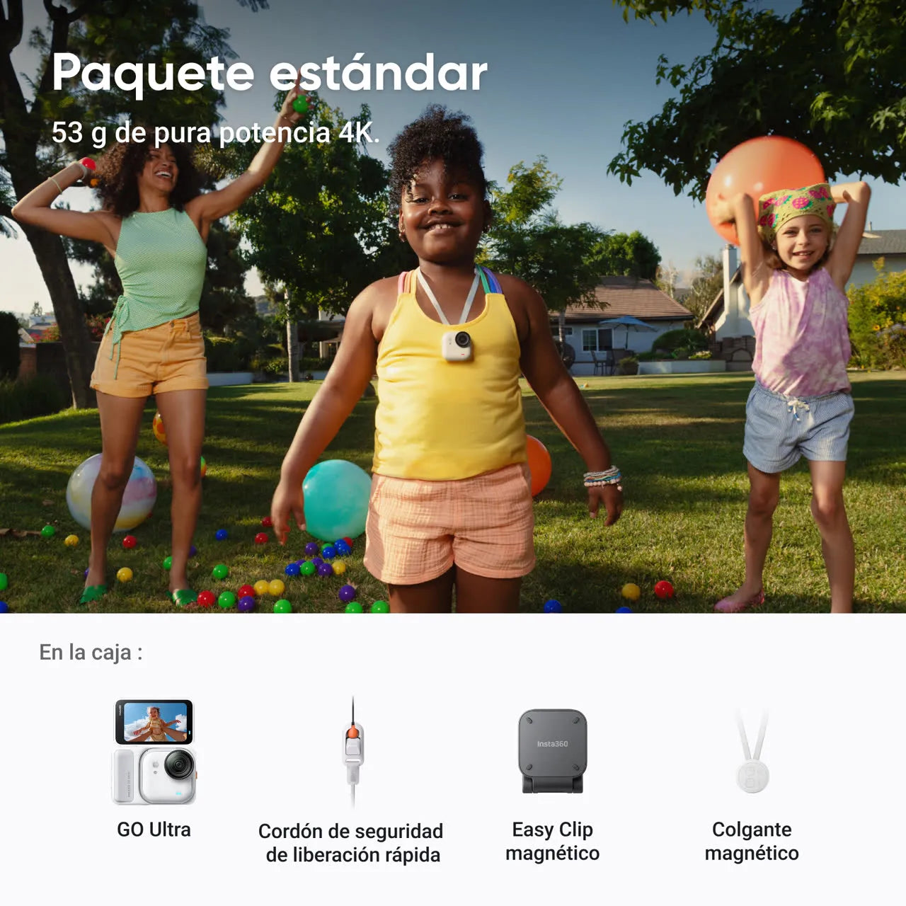 Insta360 GO Ultra | Standard Bundle | White