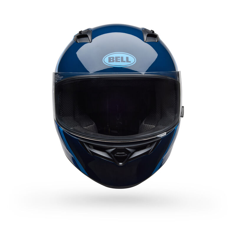BELL Qualifier Chasm Gloss White/Navy — vista 3