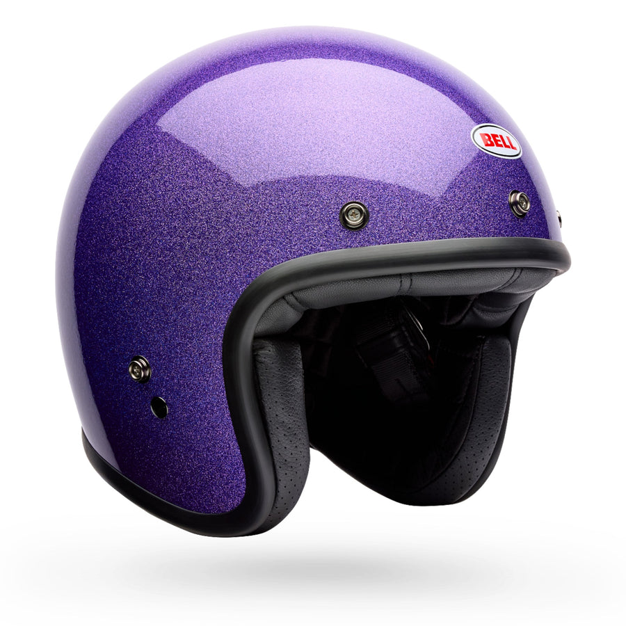 Bell Custom 500 Purple Flake — vista 1