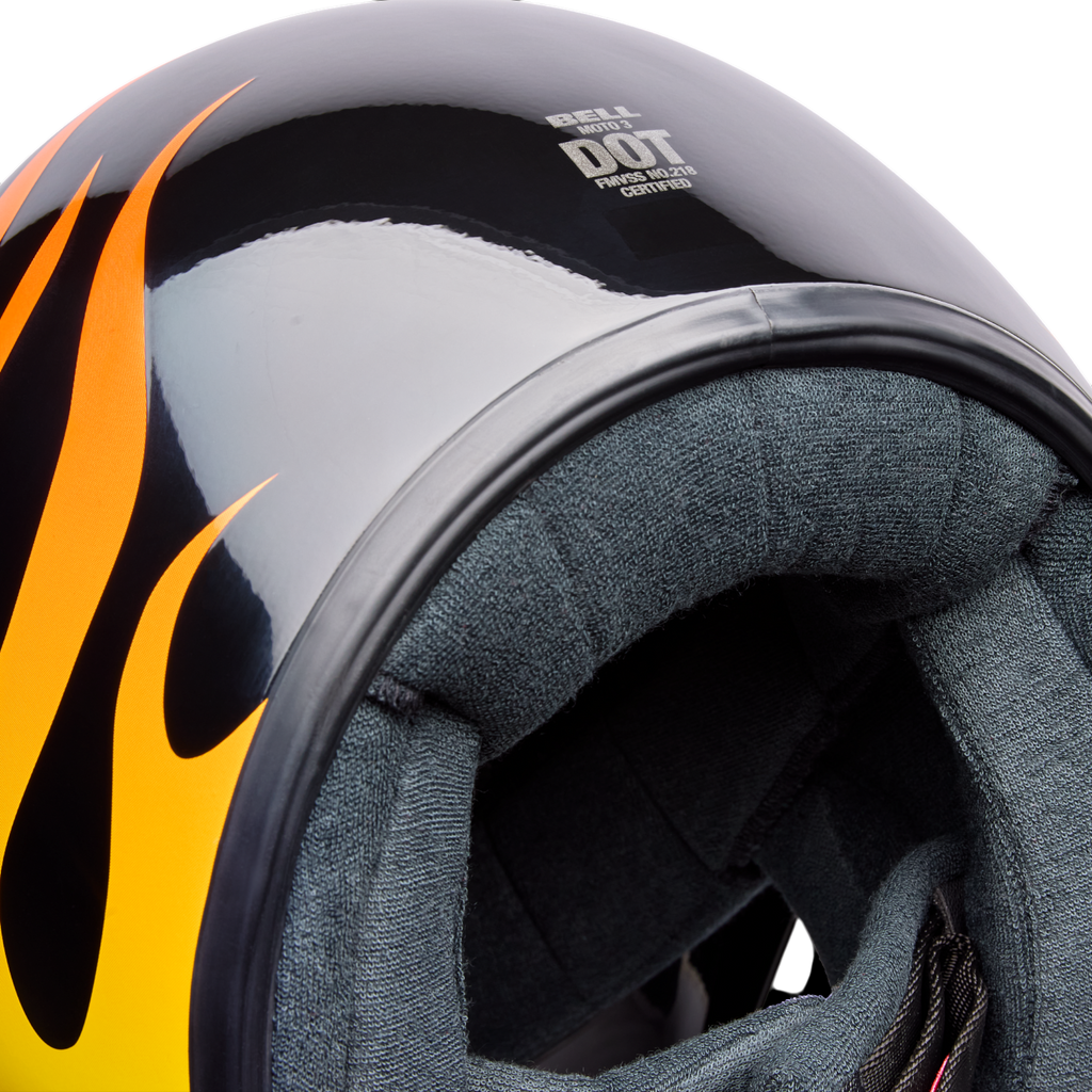 Bell Moto-3 Flint Yellow / Black