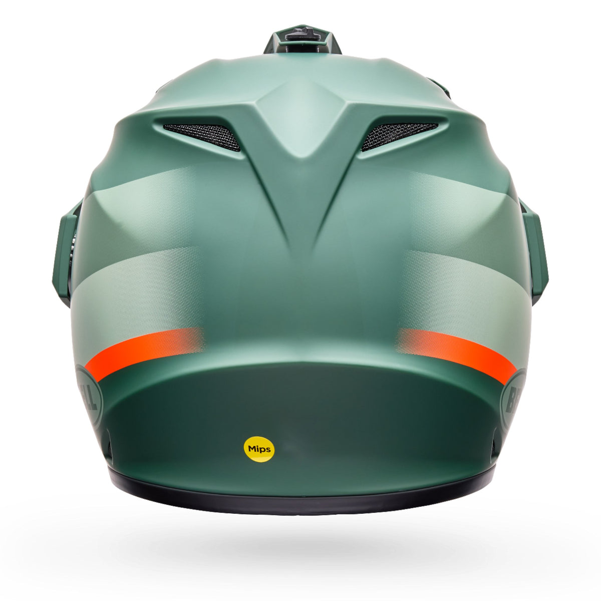 Bell MX-9 Adventure MIPS Green/Orange Trail — vista 4