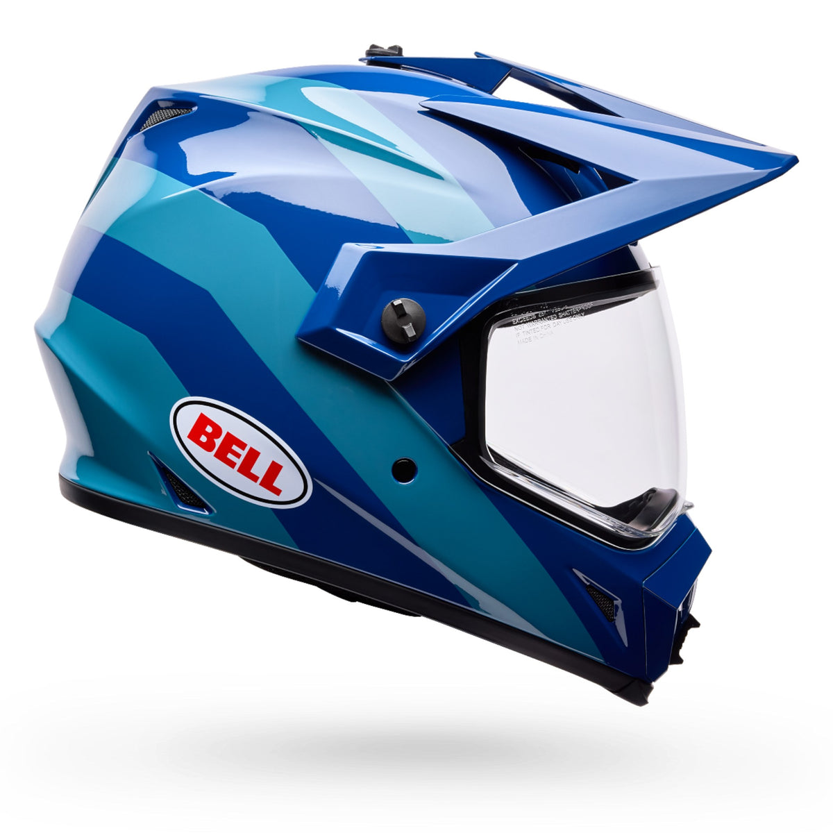 Bell MX-9 Adventure MIPS Blue Motion — vista 2