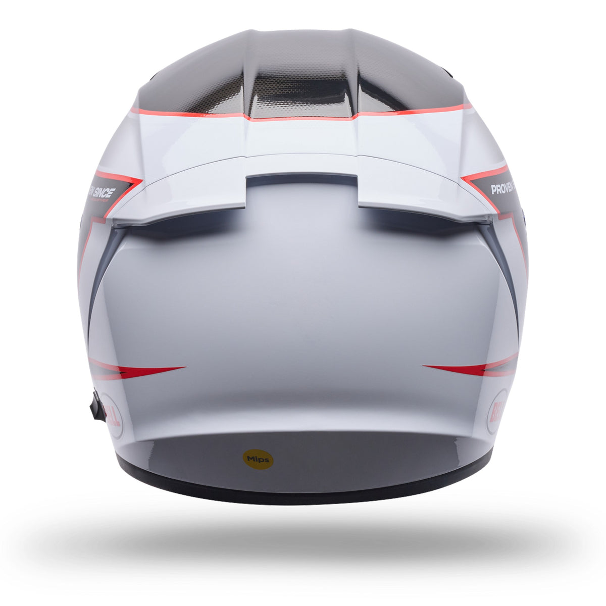 Bell Lithium MIPS White/Black/Red Flux — vista 5