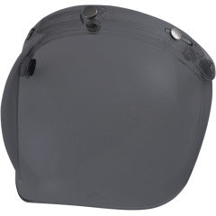 AFX Vintage 3-Snap Flip Bubble Shield Smoke