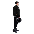 SA1NT Armoured Bomber Jacket - Black