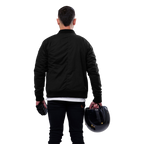 SA1NT Armoured Bomber Jacket - Black