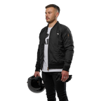 SA1NT Armoured Bomber Jacket - Black